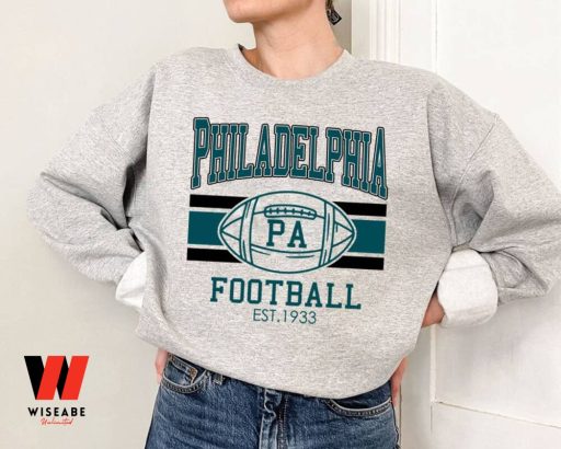 Vintage Philadelphia PA Football Est 1933 Crewneck Sweatshirt