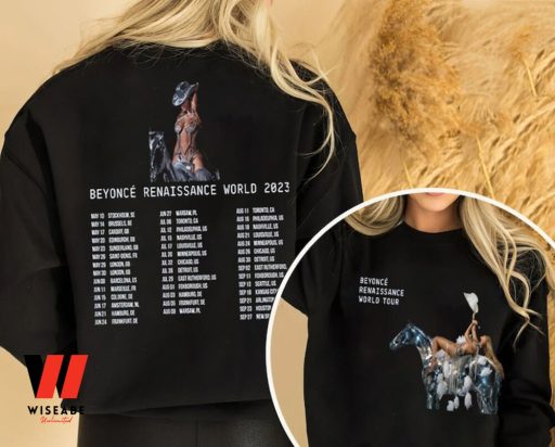 Cheap Beyoncé Horse Renaissance World Tour Tracklist 2023 Sweatshirt, Cheap Beyoncé Merchandise