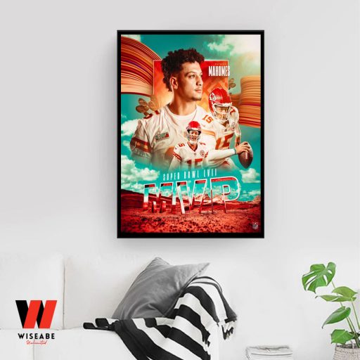 Patrick Mahomes MVP Kansas City Chiefs Super Bowl LVII 2023 Champions Poster