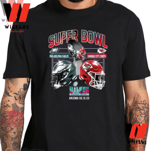 Kansas City Chiefs vs. Philadelphia Eagles Super Bowl LVII 21 February 2023  shirt - Peanutstee