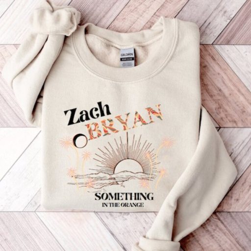 Zach Bryan Country Music Something In Orange Sweatshirt, Zach Bryan Merchandise