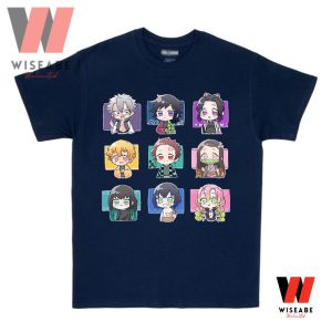 Cheap Demon Slayer Chibi Characters Shirt, Demon Slayer Merchandise