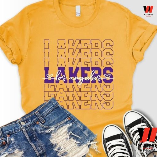 Vintage Black LA Lakers Shirt, Cheap LA Lakers Shirts Mens