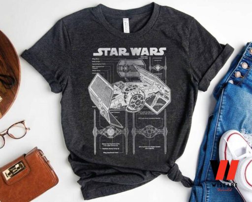 Tie Fighter Structure Star Wars Unisex Shirt, Cheap Star Wars Merchandise