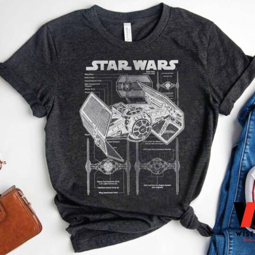 Tie Fighter Structure Star Wars Unisex Shirt, Cheap Star Wars Merchandise