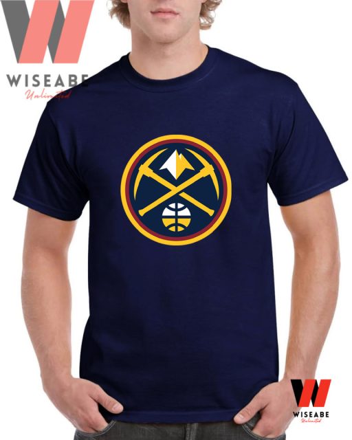 Cheap NBA Basketball Denver Nuggets Logo Shirt