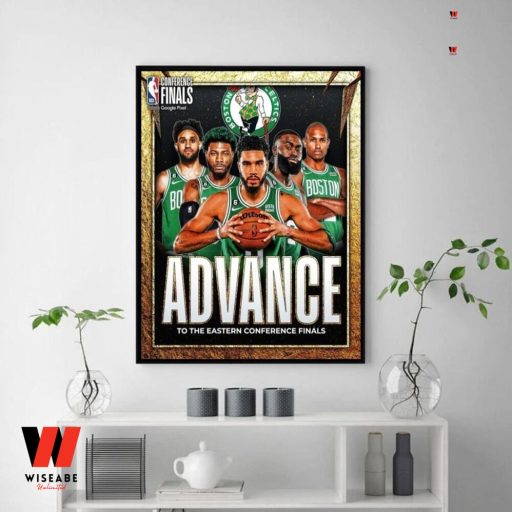 Hot NBA 2023 Boston Celtics Eastern Conference Finales Poster