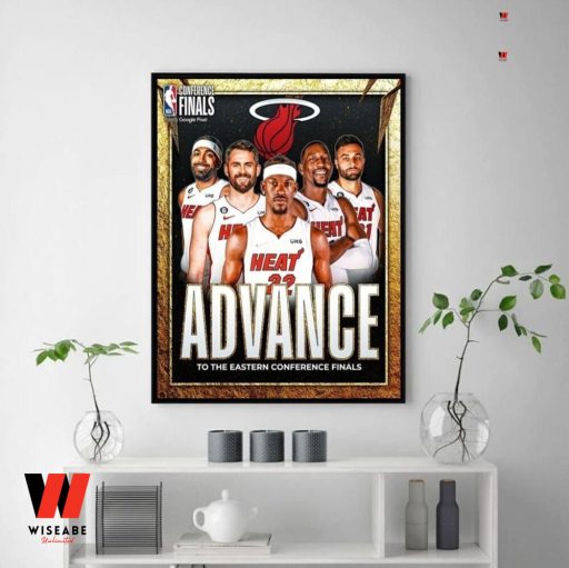 Hot NBA 2023 Miami Heat Eastern Conference Finals Poster