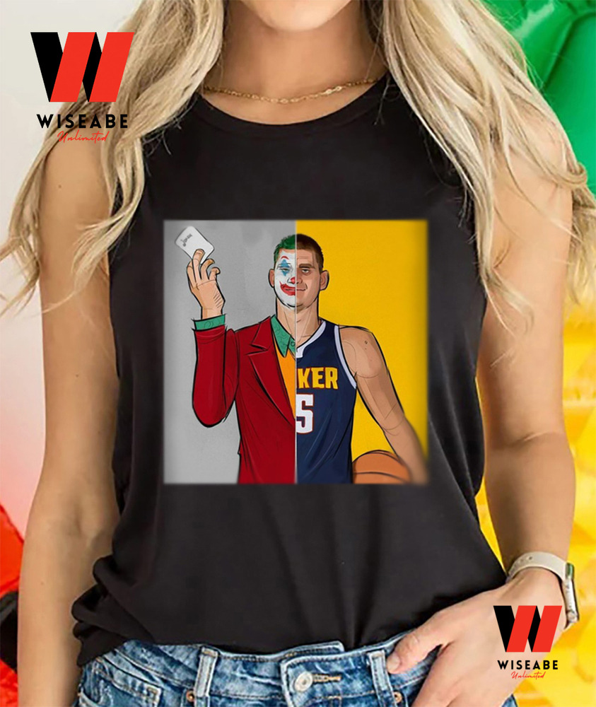 Nikola Jokic The Joker Denver Basketball Sports Shirt - High-Quality  Printed Brand