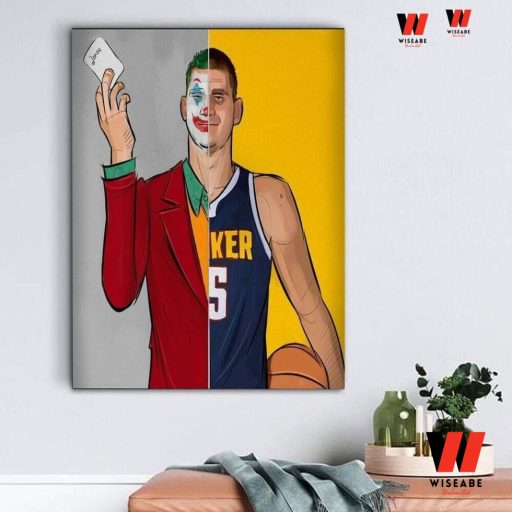 Cheap NBA Basketball Nikola Jokic Joker Denver Nuggets Poster