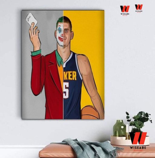 Cheap NBA Basketball Nikola Jokic Joker Denver Nuggets Poster