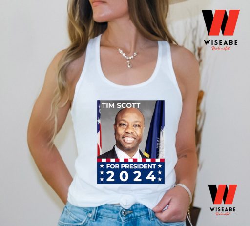 Cheap United States Politician Tim Scott For President 2024 T Shirt