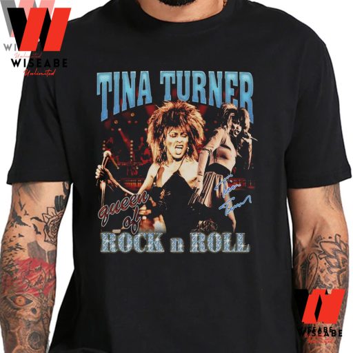 Hot Memorial Queen of Rock n Roll Tina Turner T Shirt