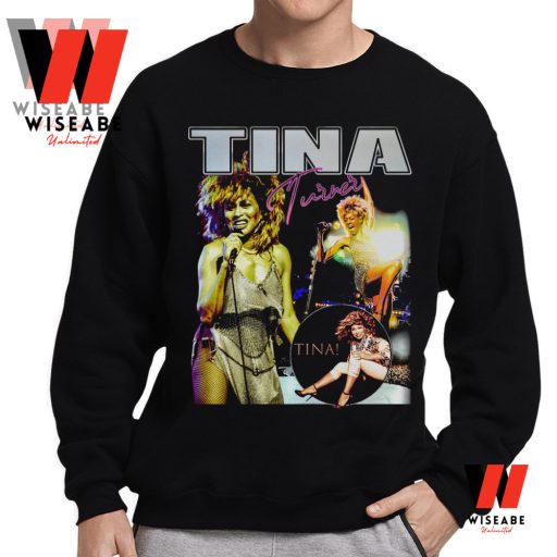 Retro Memorial Queen of Rock n Roll Tina Turner T Shirt