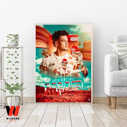 Patrick Mahomes MVP Kansas City Chiefs Super Bowl LVII 2023 Champions Poster