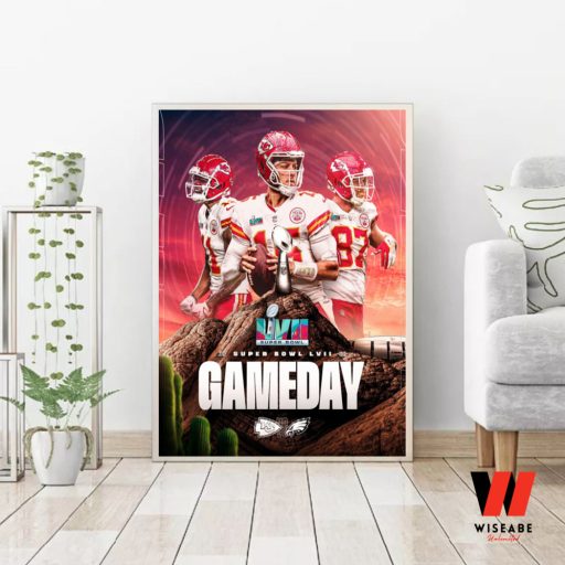 Congratulate Kansas City Chiefs Super Bowl LVII 2023 Champions Poster