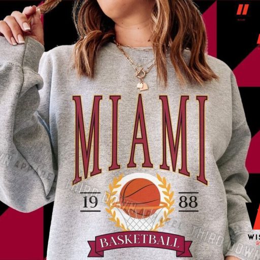 Vintage NBA Basketball 1988 Miami Heat Sweatshirt