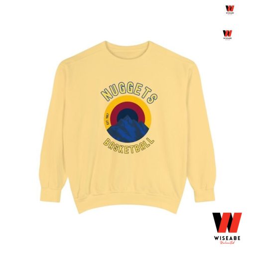 Cheap NBA Basketball Denver Nuggets Crewneck Sweatshirt Womens