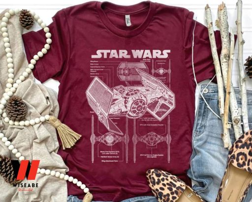 Tie Fighter Structure Star Wars Unisex Shirt, Cheap Star Wars Merchandise