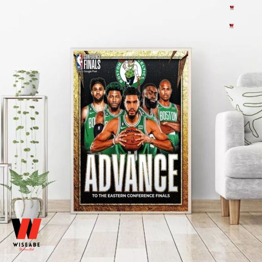 Hot NBA 2023 Boston Celtics Eastern Conference Finales Poster
