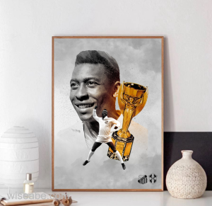 Rest In Peace Pele King Of Football Poster