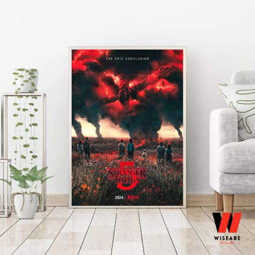 Cheap Stranger Things Season 5 Poster, Best Stranger Things Gifts