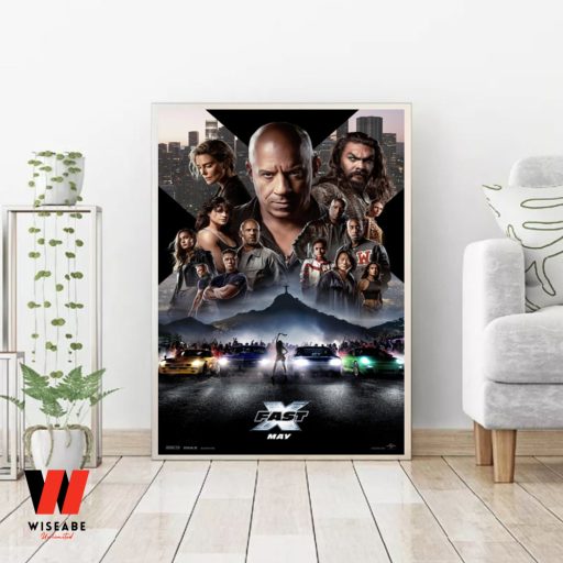 Hot Fast And Furious 10 Fast X Poster Wall Art