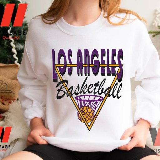 Vintage Los Angeles Basketball LA Lakers T Shirt, Cheap LA Lakers Shirts  Mens - Wiseabe Apparels