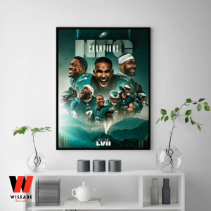 Hot Philadelphia Eagles NFC Championship 2023 Wall Art Poster