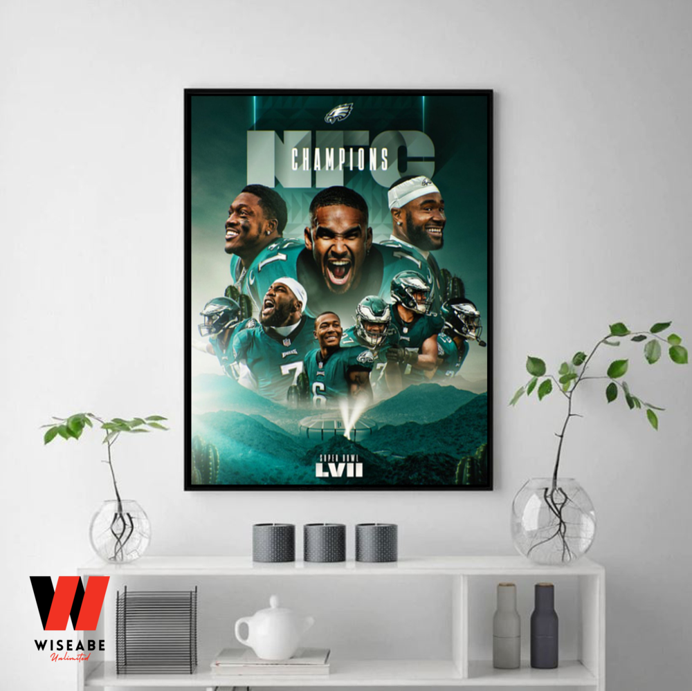 Philadelphia Eagles 2022 NFC Champs Poster #8