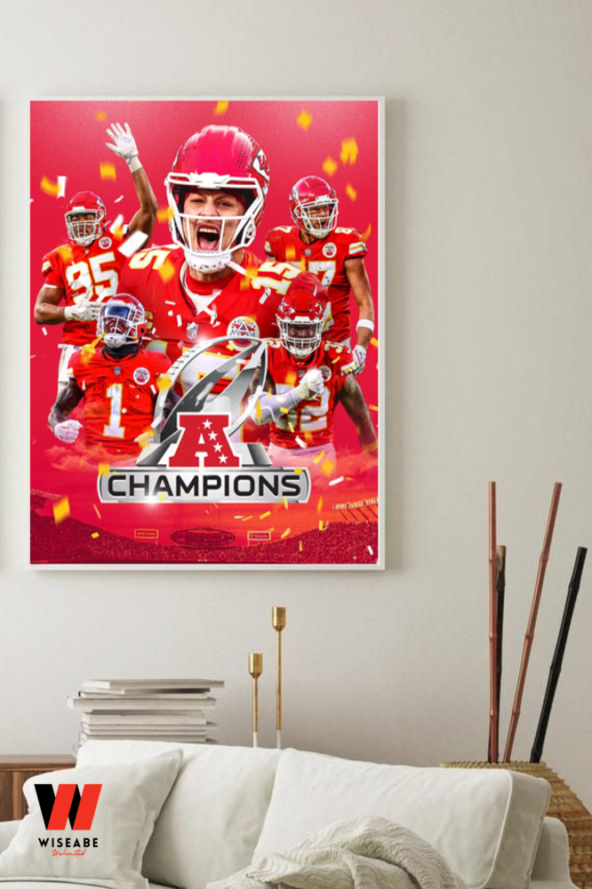 Travis Kelce Kansas City Chiefs Super Bowl Art Wall Room Poster - POSTER  20x30