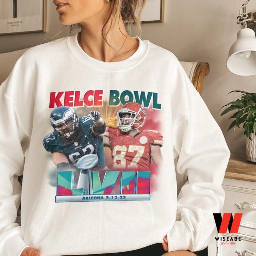 Kelce Brothers Football Kelce Bowl Super Bowl 2023 Shirt