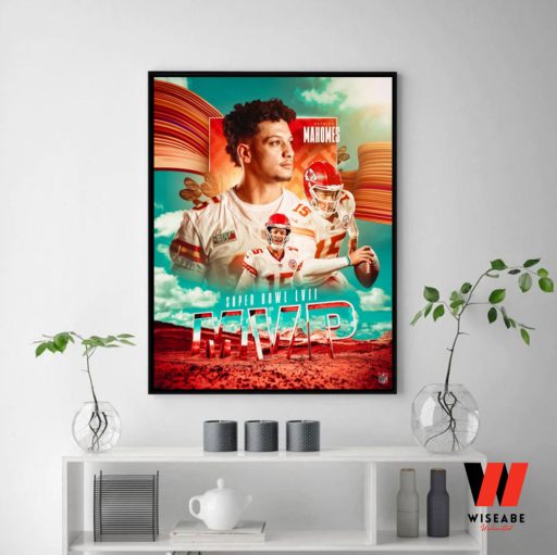 Patrick Mahomes MVP Kansas City Chiefs Super Bowl LVII 2023 Champions Poster