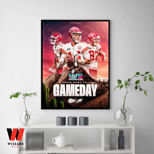 Congratulate Kansas City Chiefs Super Bowl LVII 2023 Champions Poster