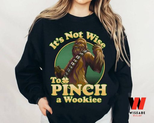 Retro Its Not Wise To Pinch A Wookiee Chewbacca Star Wars T Shirt, Cheap Star Wars Merchandise