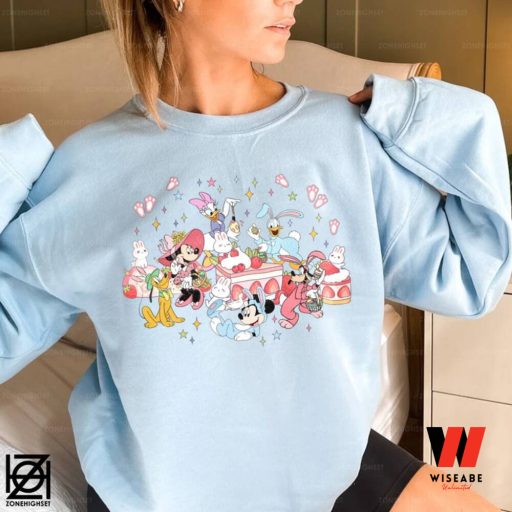 Drinks And Food Bunny Mouse and Friends Disney Easter Shirt, Easter Gifts For Families