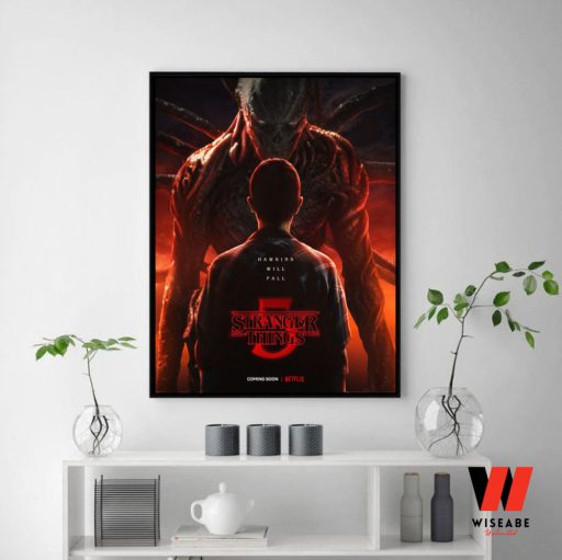 Stranger Things Season 5 Poster, Gifts For Stranger Things Fans