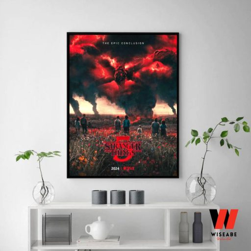 Cheap Stranger Things Season 5 Poster, Best Stranger Things Gifts