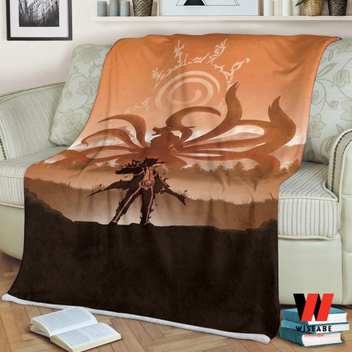 Unique Kurama Nine Tails Naruto Blanket, Cool Naruto Gifts