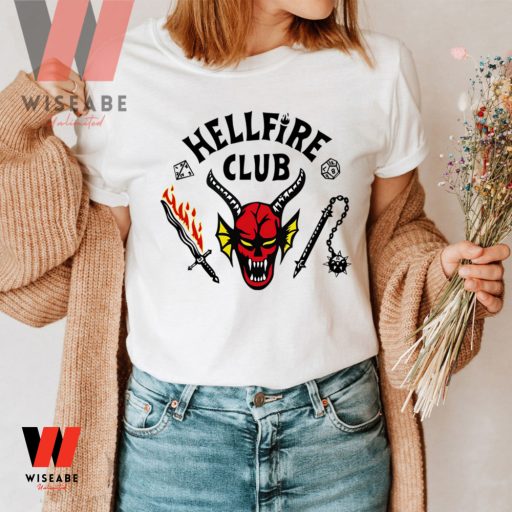 Hot Hellfire Club Stranger Things Shirt, Cheap Stranger Things Merch