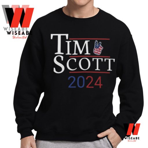 Politician Tim Scott For President T Shirt, Cheap Tim Scott 2024 T Shirt