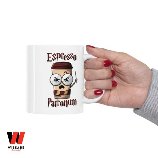 Wizard Harry Potter Espresso Patronum Gryffindor Mug, Harry Potter Gryffindor Gifts