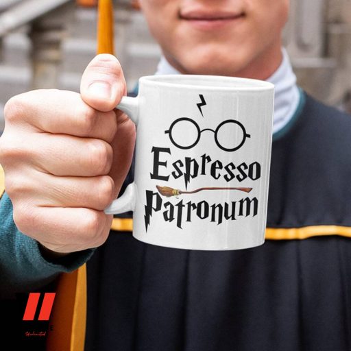 Funny Magical Wizard Spell Espresso Patronum Harry Potter Mug, Harry Potter Christmas Presents