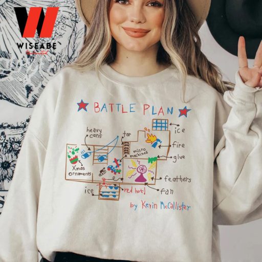 Cheap Kevin Mccallister Battle Plan Home Alone Sweatshirt