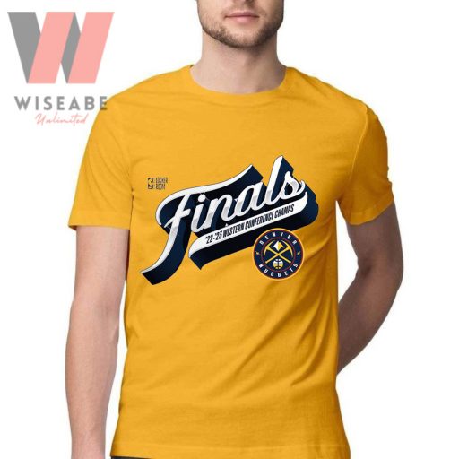 Cheap NBA Playoffs 2023 Denver Nuggets Western Conference Champions T Shirt, Nuggets Finals Shirt
