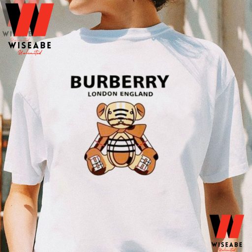 Cheap Burberry London Teddy Bear T Shirt, Burberry Inspired Shirt, Unique Gifts For Dad