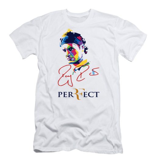 Cheap Pop Art Portrait Of Roger Federer Shirt