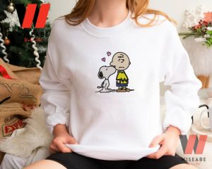 Cheap Embroidered Charlie Brown And Snoopy Peanuts Sweatshirt