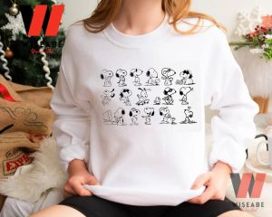 Cute Peanuts Snoopy Dog Activities Sweatshirt