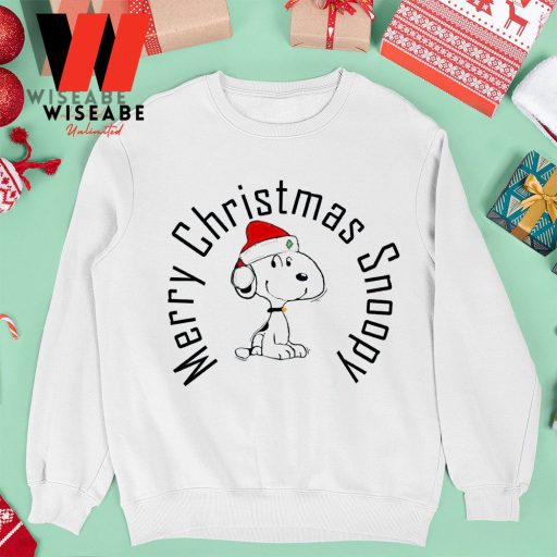 Unique Penuts Merry Christmas Snoopy Sweatshirt